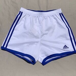 NWT Adidas Women's Tastigo 19 Royal blue & White shorts size XS